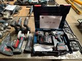 a lot of tools that are sitting on a table