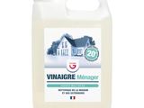 a gallon of vinegar cleaner on a white background