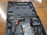 a tool kit in a case on a wooden table