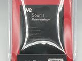 a packaging of a pair of earphones in a plastic package