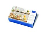 a box of food that is sitting on a table