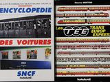 deux affiches sur le flanc du train
