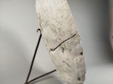 a sculpture of a banana that is on a stand