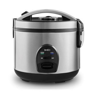 Cuiseur à riz automatique Simeo CRM230 500 W Noir et Argent - Photo 1