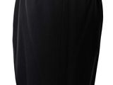 a close up of a black skirt on a mannequin mannequin