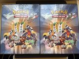 pokemon trading card game box with 2 packs of pokemon trading cards