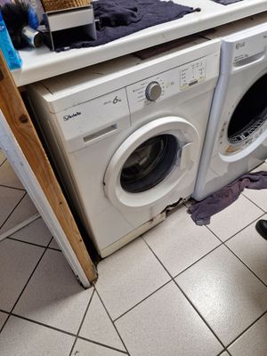 Lave-linge VEDETTE, émail blanc