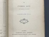 an old book opened to a page with a list of items on it