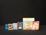 a lot of snacks that are on the table