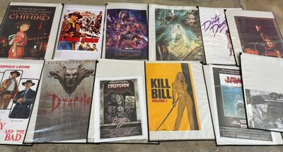 Ensemble de plus de 25 affiches de cinéma et séries et photo…