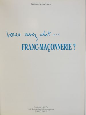 une image représentant un livre sur lequel figure une inscription en bleu