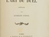 an old book with a black and white title on it