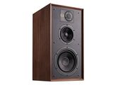 a close up of a pair of speakers on a white background
