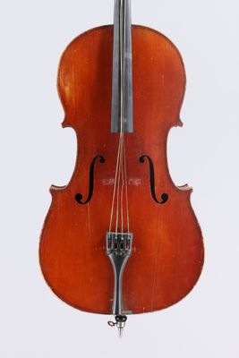 Violoncelle 1/2 Mirecourt, XXème. Cassures sur la table et c…