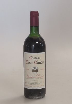 a bottle of wine that is sitting on a table