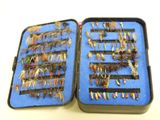 many different types of flies in this case