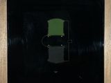 une image représentant un tableau noir et vert dans un cadre en bois