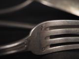 a fork that is on top of a table