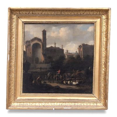 Attribué à Abraham BEGHEYN (Leyde, 1637 - Berlin, 1697) - Photo 1