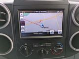 a gps device in the center of a car