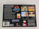 the back cover of a video game with a picture of a man on a surfboard