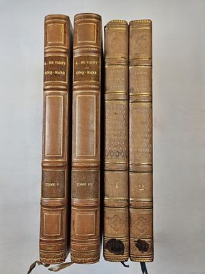 VIGNY (A.de). Cinq mars. Paris, Urbain Canel, 1827.