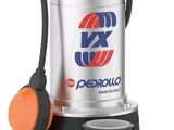 silver and black submerst with orange handle on a white background