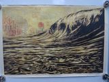 a picture of a picture of a wave in the ocean