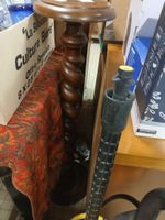 VENTE VOL : Un halogène bois et métal, et une colonne sellet… (photo 2)