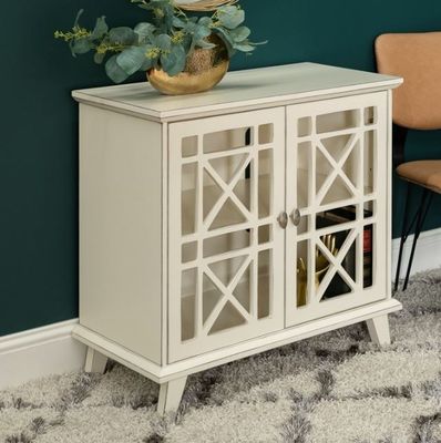 Console de rangement GWEN style antique, 2 portes, WALKER ED…