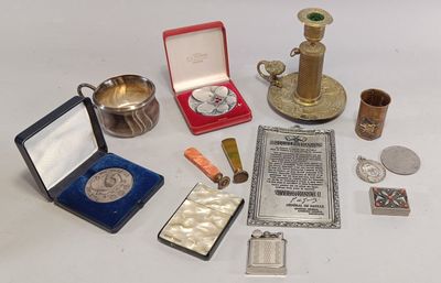 a lot of different items that are on the table