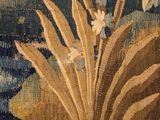 a picture of a tapestry with flowers on it