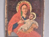 an image of a painting of a woman holding a child