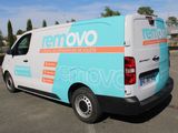 a van that is parked in a parking lot