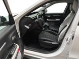 the interior of a car with the door open and the driver ' s seat up
