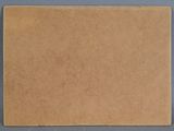 a close up of a piece of cardboard on a table
