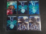 six cards of the same character in the game