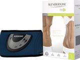 L'appareil amincissant Slendertone se trouve devant une boîte