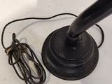 an image of a lamp that is on a table