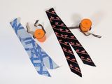 three ties that are laying next to each other