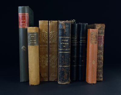 MEMOIRES PREMIER EMPIRE ET DIVERS en reliures frottées : PEY…