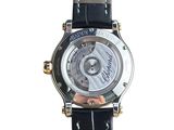 a close up of a watch on a white background