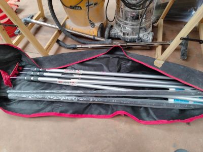a bag that has a bunch of tools inside of it