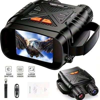 Jumelles longue portée à vision nocturne, divers réglages de… - Photo 1