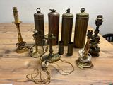 a lot of different types of candles on the table