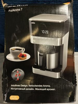 1 Cafetière thermique puraroma 7 de marque BRAUN - Photo 1