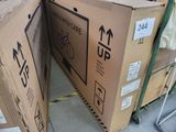 two cardboard boxes stacked on top of each other