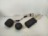 a camera strap with two cameras attached to it
