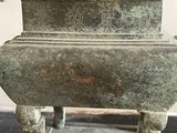 a large metal object that is sitting on a table