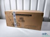 packaging of a box of a vacuum cleaner sitting on a table